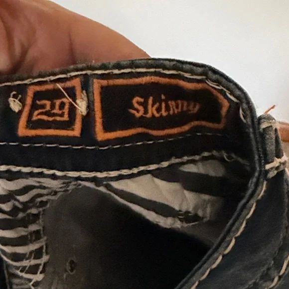 Rock Revival Women's Arisa Skinny Jeans Size 29 - Picture 11 of 16